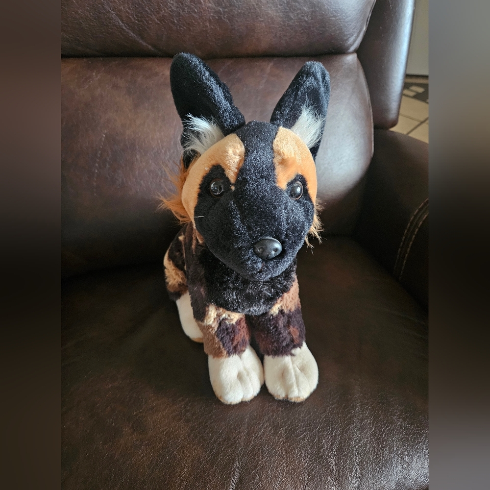 Wild Dog Stuffed Plush